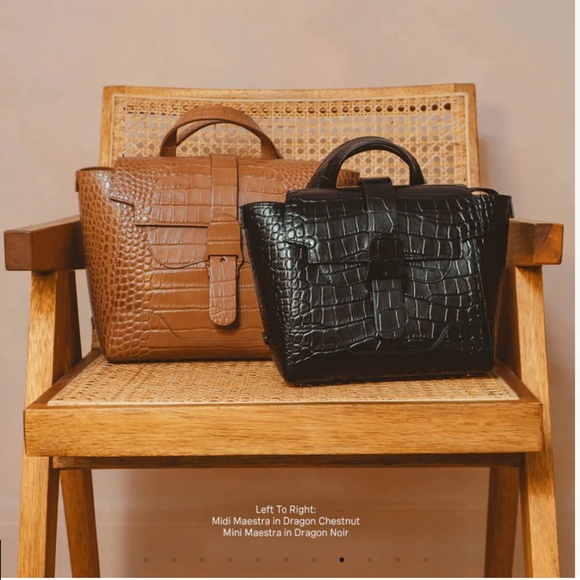 Senreve Midi Maestra in / Dragon / Chestnut / Gold - Picture 4 of 14